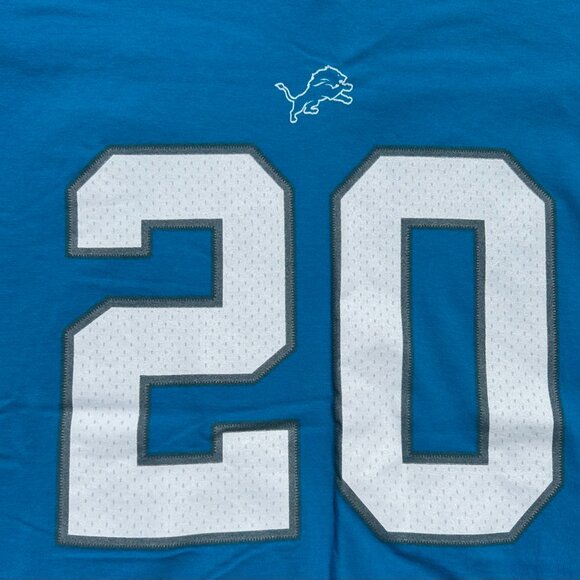 Fanatics Barry Sanders Detroit Lions NFL Football T Shirt Sz 2XL - Picture 3 of 8